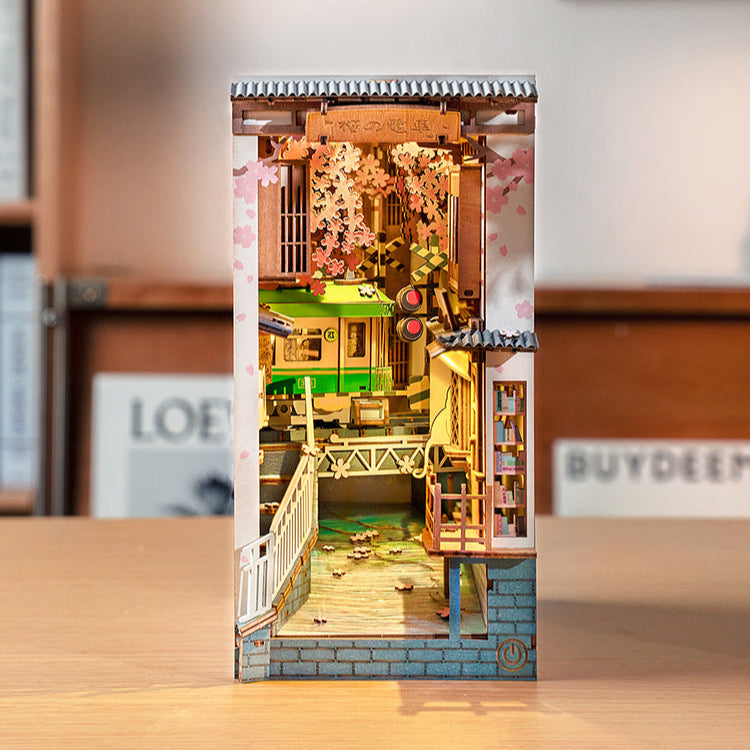 DIY Book Nook Kit-Sakura Wine Alley
