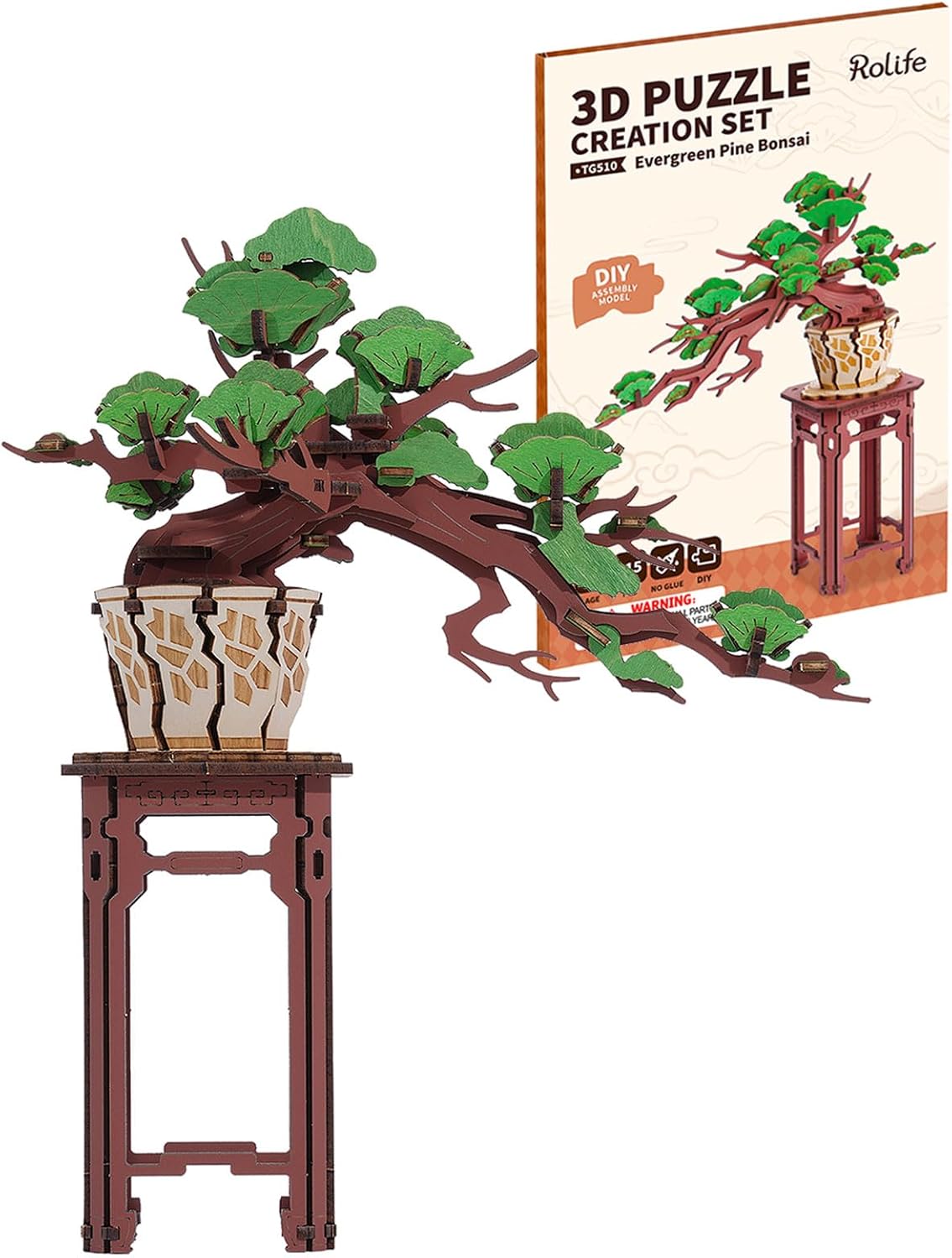 3D Wooden Puzzles DIY Building Set