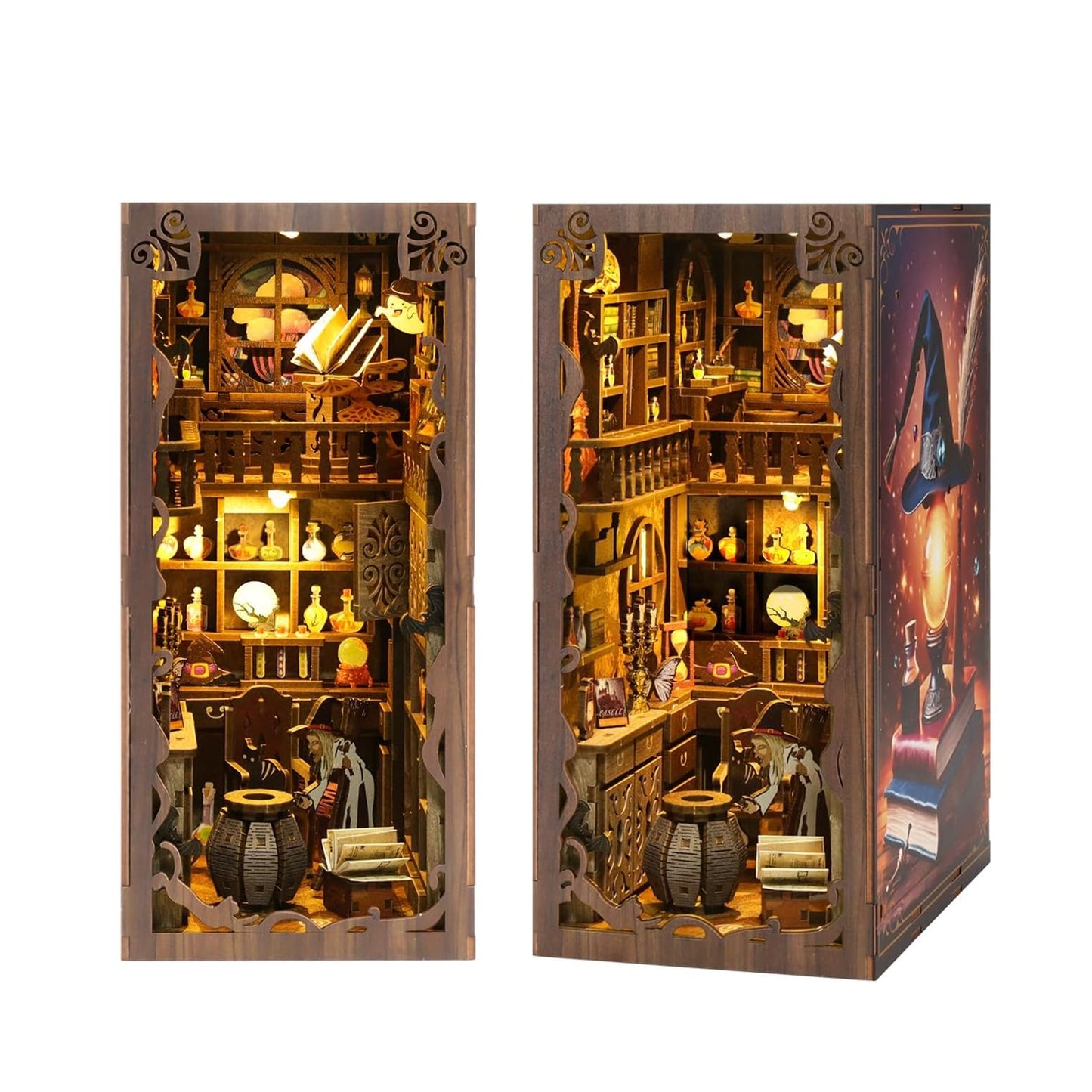 DIY Miniature Dollhouse
Rolife Cutebee HYUKBI DIY Booknook Dollhouse Kit 3D Wooden Puzzle
Micro Building Blocks Set