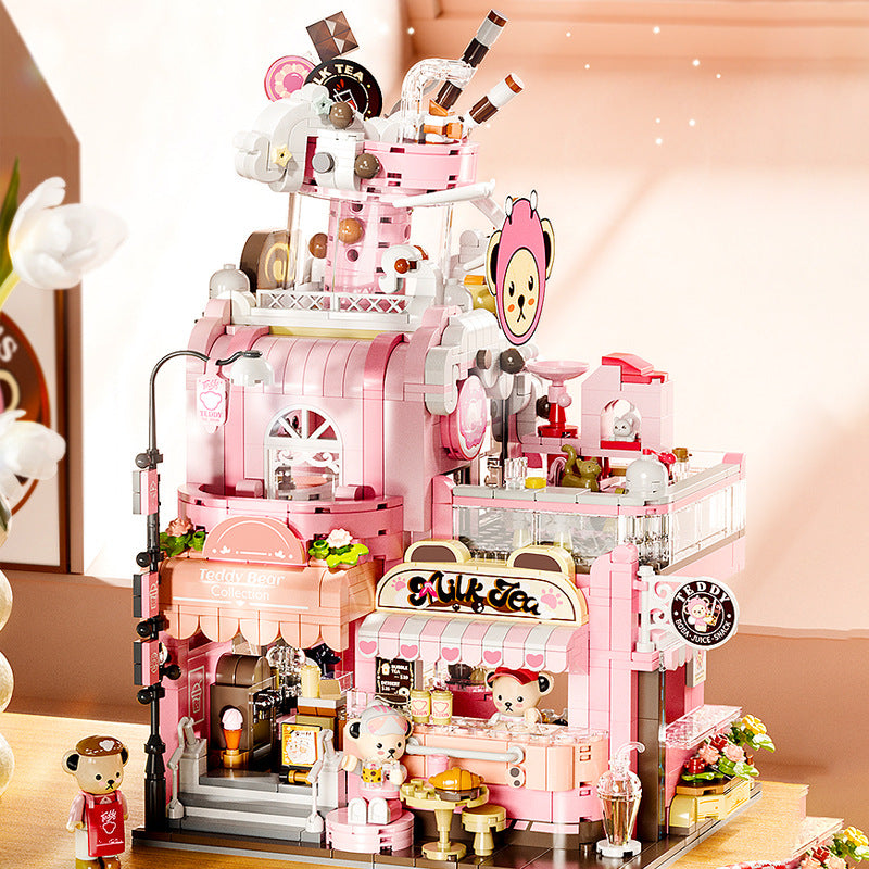 DIY Miniature Dollhouse
Rolife Cutebee HYUKBI DIY Booknook Dollhouse Kit 3D Wooden Puzzle
Micro Building Blocks Set
Blindbox plush cute toy