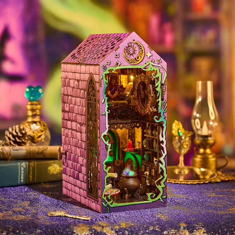 DIY Miniature Dollhouse
Rolife Cutebee HYUKBI DIY Booknook Dollhouse Kit 3D Wooden Puzzle
Micro Building Blocks Set
Blindbox plush cute toy