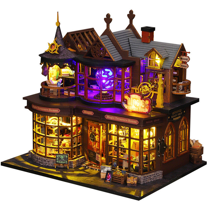 HYUKBI DIY Booknook Dollhouse Kit