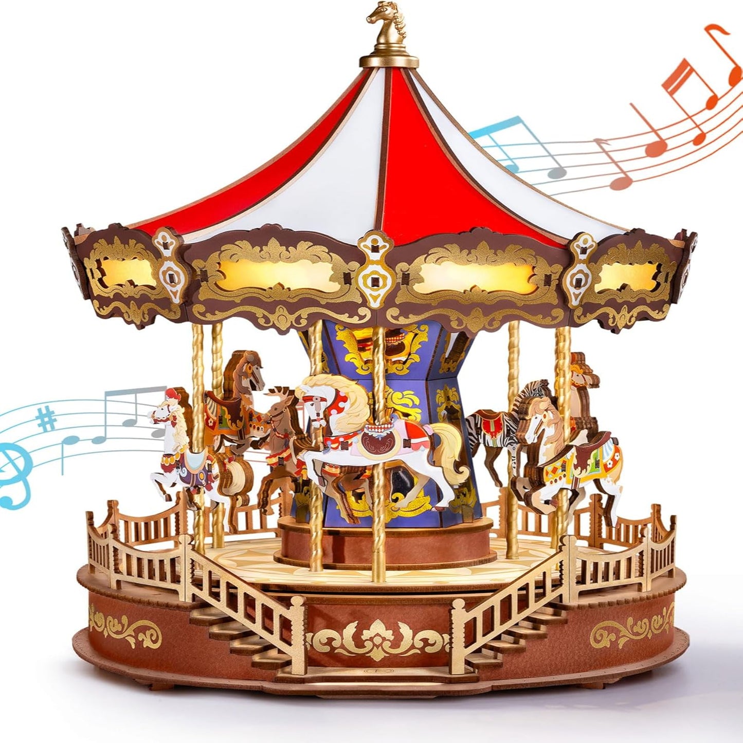 DIY 3D Puzzles Music Box