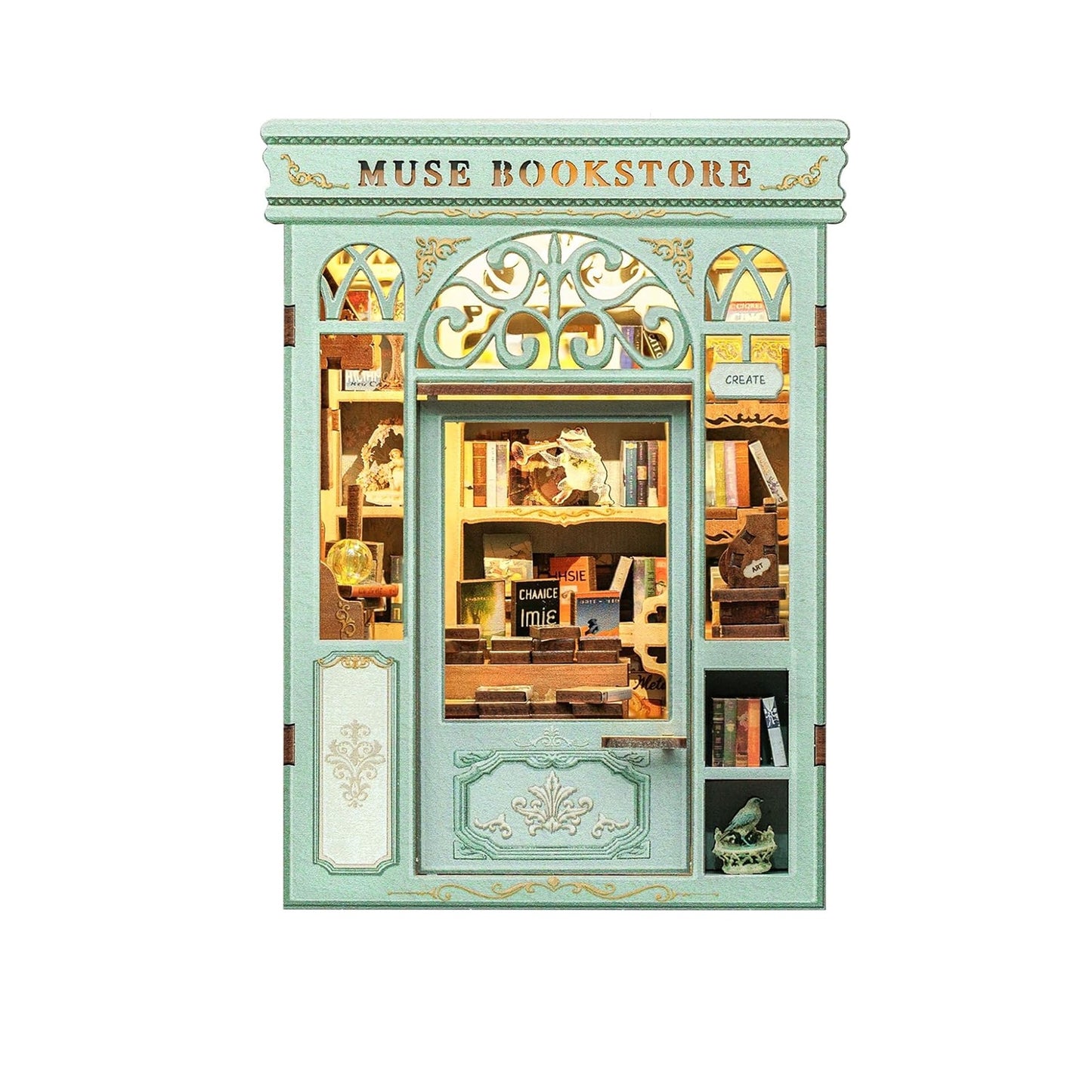 DIY Miniature Dollhouse
Rolife Cutebee HYUKBI DIY Booknook Dollhouse Kit 3D Wooden Puzzle
Micro Building Blocks Set