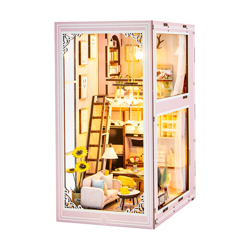 DIY Miniature Dollhouse
Rolife Cutebee HYUKBI DIY Booknook Dollhouse Kit 3D Wooden Puzzle
Micro Building Blocks Set