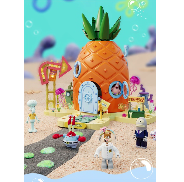 Sponge Bob Building block 1000pcs jigsaw puzzle, 2025 new puzzle, Adult Puzzle, Cartoon Puzzle, jigsaw puzzles, momibook puzzle, puzzle 2000, Wonderful Tree House Expeditions
DIY Miniature Dollhouse
Rolife Cutebee HYUKBI DIY Booknook Dollhouse Kit 3D Wooden Puzzle
Micro Building Blocks Set
Blindbox plush cute toy