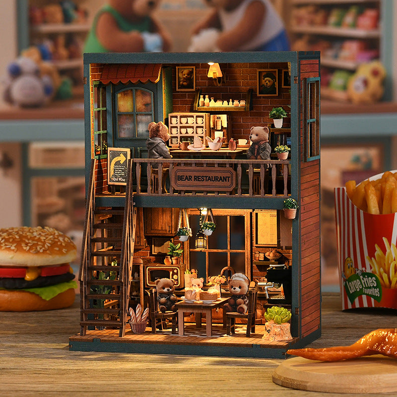 Building block, 1000pcs jigsaw puzzle, 2025 new puzzle, Adult Puzzle, Cartoon Puzzle, jigsaw puzzles,, puzzle 2000, DIY Miniature Dollhouse, Rolife, Cutebee, HYUKBI, DIY Booknook, Bookend, Dollhouse Kit, 3D Wooden Puzzle, Micro Building Blocks Set, Christmas Holiday gift