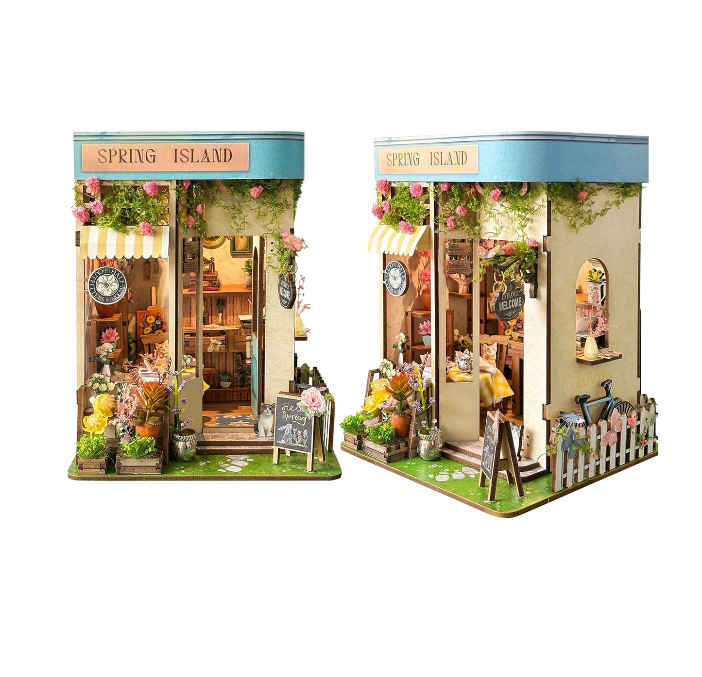 DIY Miniature Dollhouse
Rolife Cutebee HYUKBI DIY Booknook Dollhouse Kit 3D Wooden Puzzle
Micro Building Blocks Set
Blindbox plush cute toy