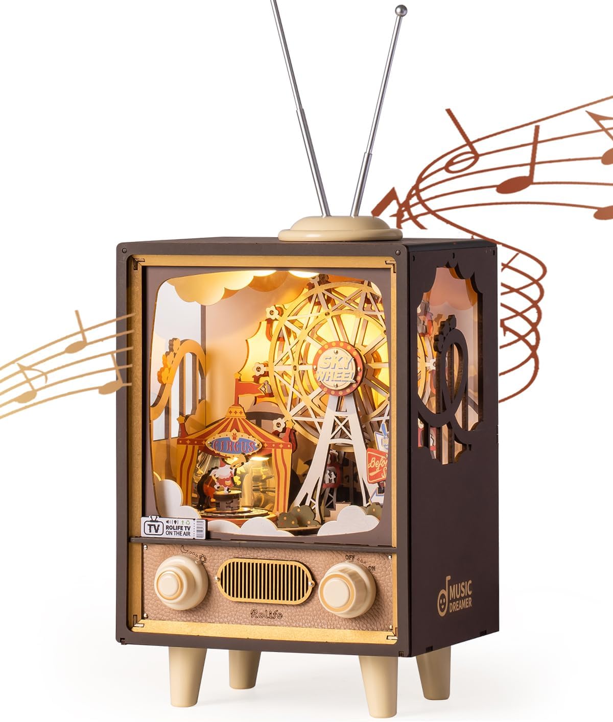 16" Ferris Wheel Music Box