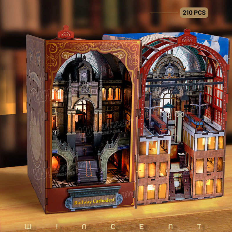 Building block, 1000pcs jigsaw puzzle, 2025 new puzzle, Adult Puzzle, Cartoon Puzzle, jigsaw puzzles,, puzzle 2000, DIY Miniature Dollhouse, Rolife, Cutebee, HYUKBI, DIY Booknook, Bookend, Dollhouse Kit, 3D Wooden Puzzle, Micro Building Blocks Set, Christmas Holiday gift