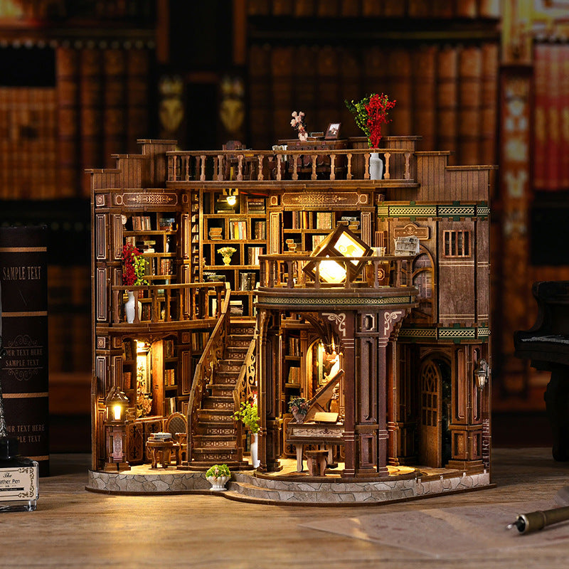Building block, 1000pcs jigsaw puzzle, 2025 new puzzle, Adult Puzzle, Cartoon Puzzle, jigsaw puzzles,, puzzle 2000, DIY Miniature Dollhouse, Rolife, Cutebee, HYUKBI, DIY Booknook, Bookend, Dollhouse Kit, 3D Wooden Puzzle, Micro Building Blocks Set, Christmas Holiday gift