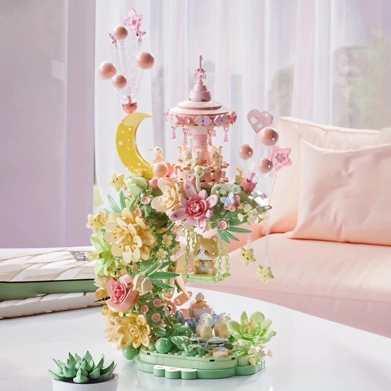 DIY Miniature Dollhouse
Rolife Cutebee HYUKBI DIY Booknook Dollhouse Kit 3D Wooden Puzzle
Micro Building Blocks Set