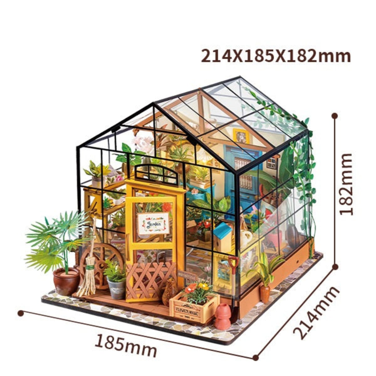 DIY Miniature House Kit with LED