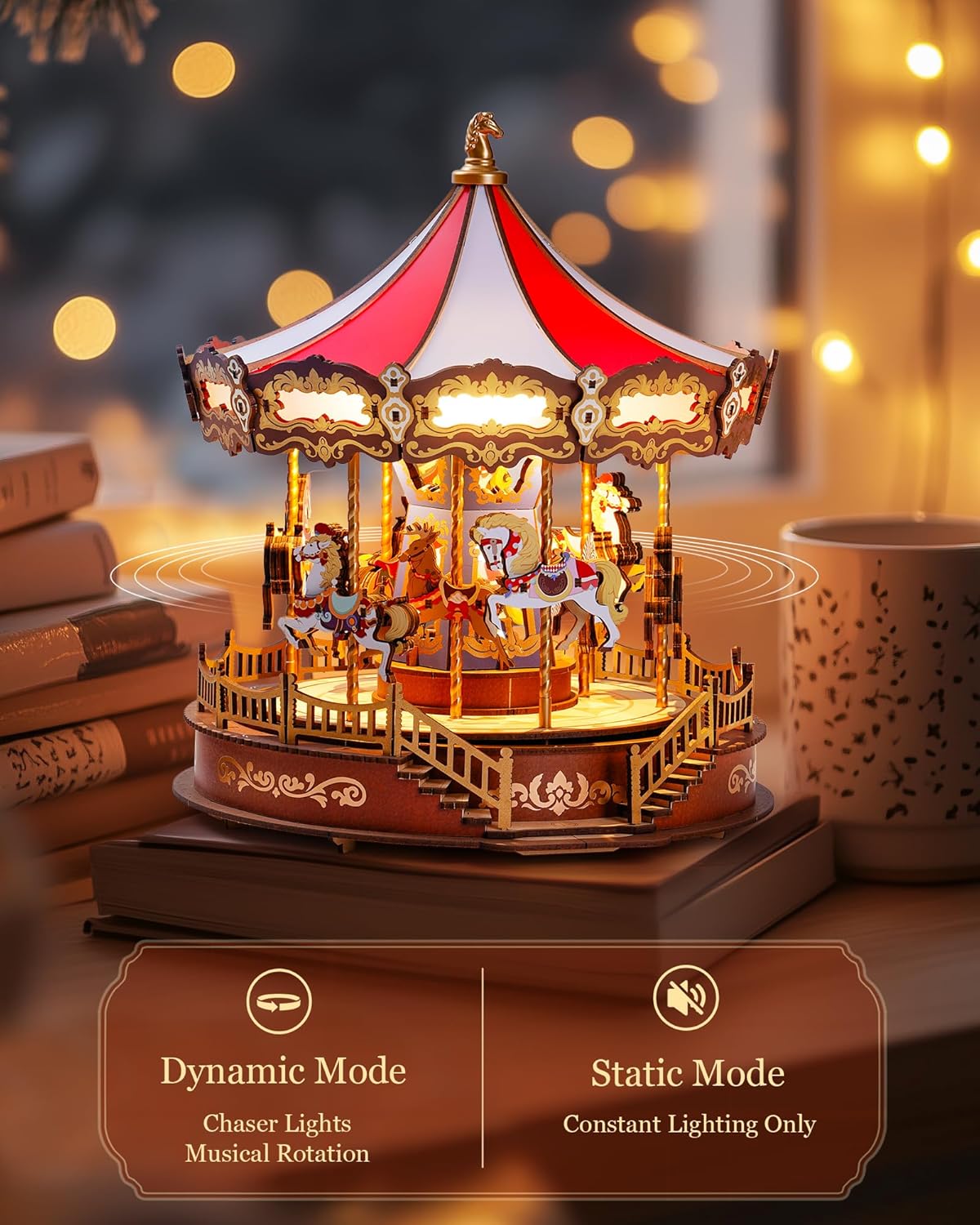 DIY 3D Puzzles Music Box