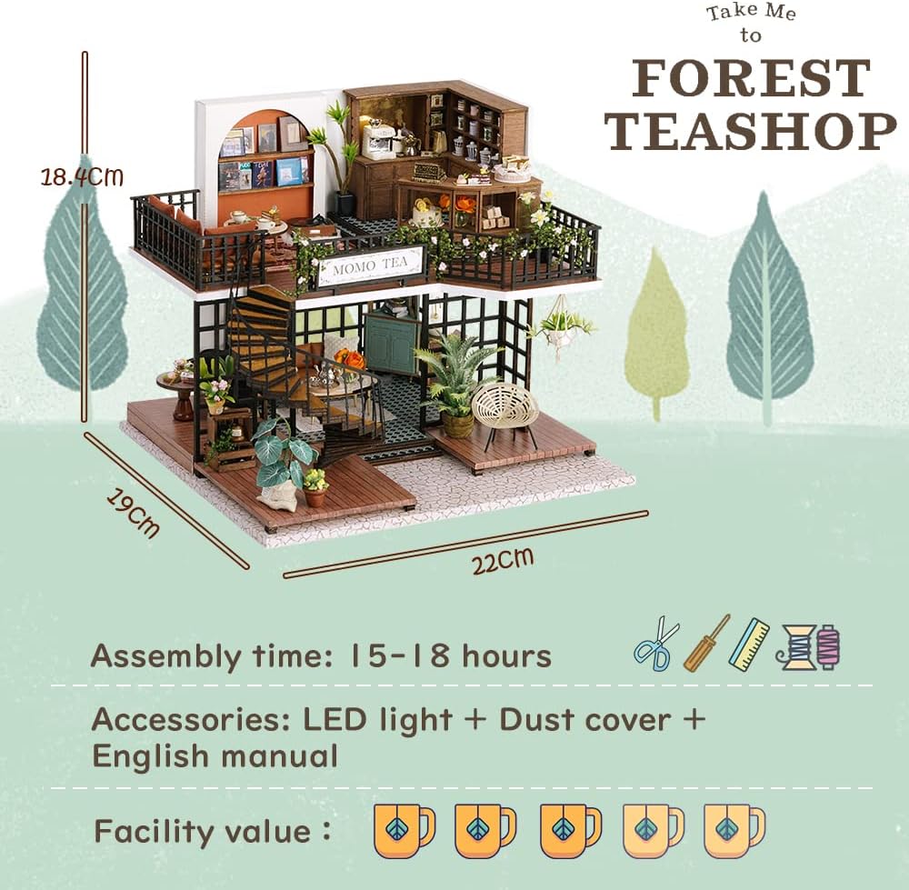 DIY Miniature Dollhouse
Rolife Cutebee HYUKBI DIY Booknook Dollhouse Kit 3D Wooden Puzzle
Micro Building Blocks Set
Blindbox plush cute toy