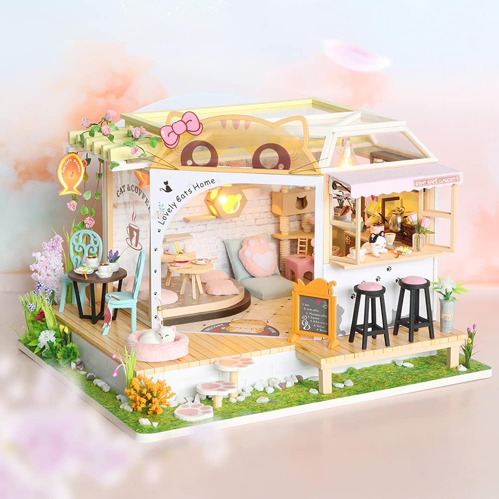 DIY Miniature Dollhouse
Rolife Cutebee HYUKBI DIY Booknook Dollhouse Kit 3D Wooden Puzzle
Micro Building Blocks Set
Blindbox plush cute toy