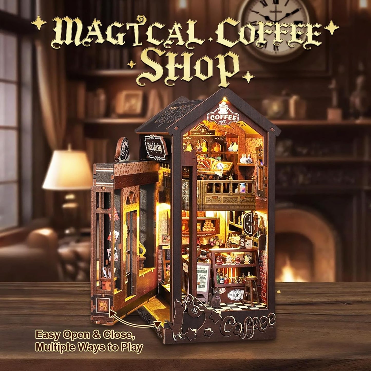 Building block, 1000pcs jigsaw puzzle, 2025 new puzzle, Adult Puzzle, Cartoon Puzzle, jigsaw puzzles,, puzzle 2000, DIY Miniature Dollhouse, Rolife, Cutebee, HYUKBI, DIY Booknook, Bookend, Dollhouse Kit, 3D Wooden Puzzle, Micro Building Blocks Set, Christmas Holiday gift
