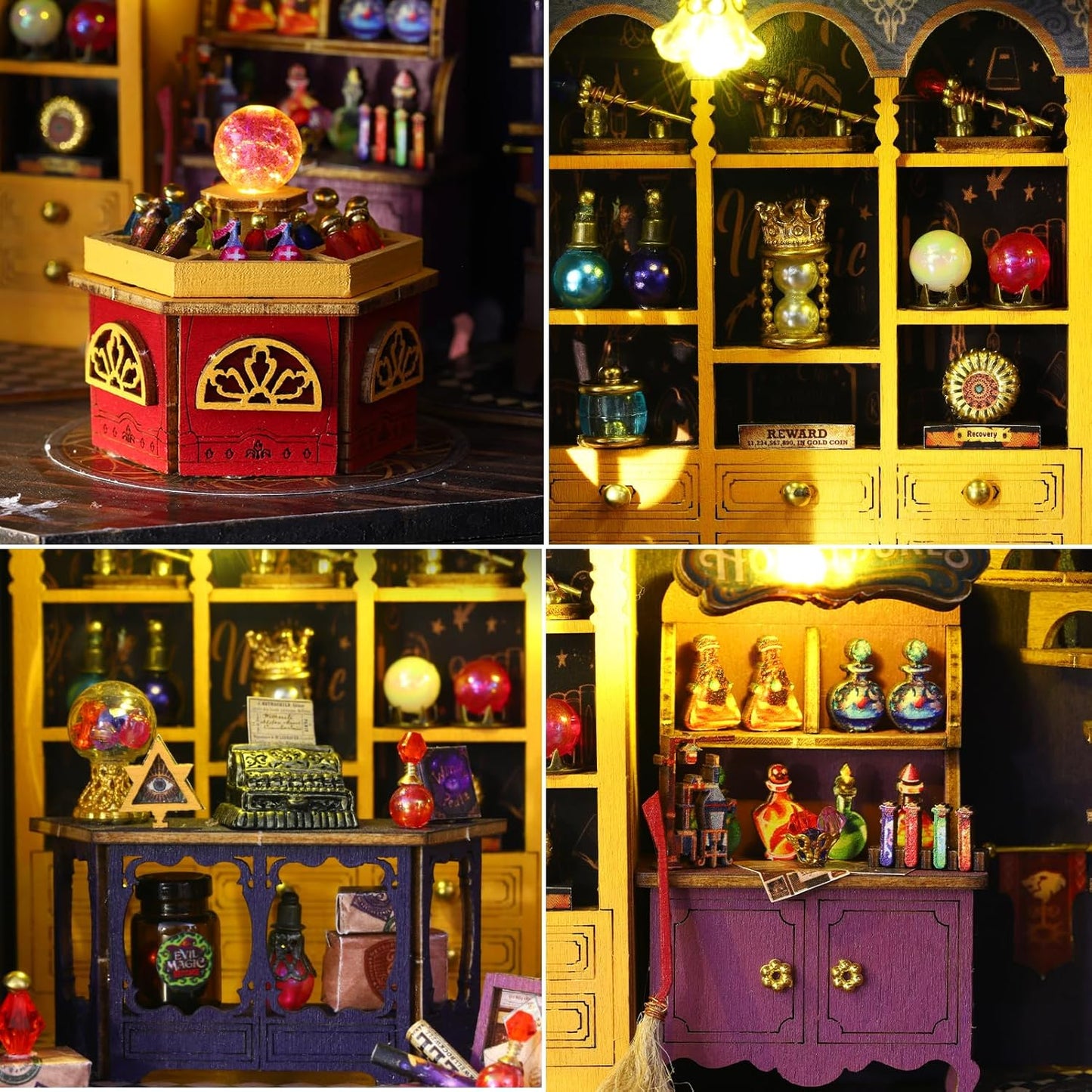 DIY Miniature Dollhouse
Rolife Cutebee HYUKBI DIY Booknook Dollhouse Kit 3D Wooden Puzzle
Micro Building Blocks Set