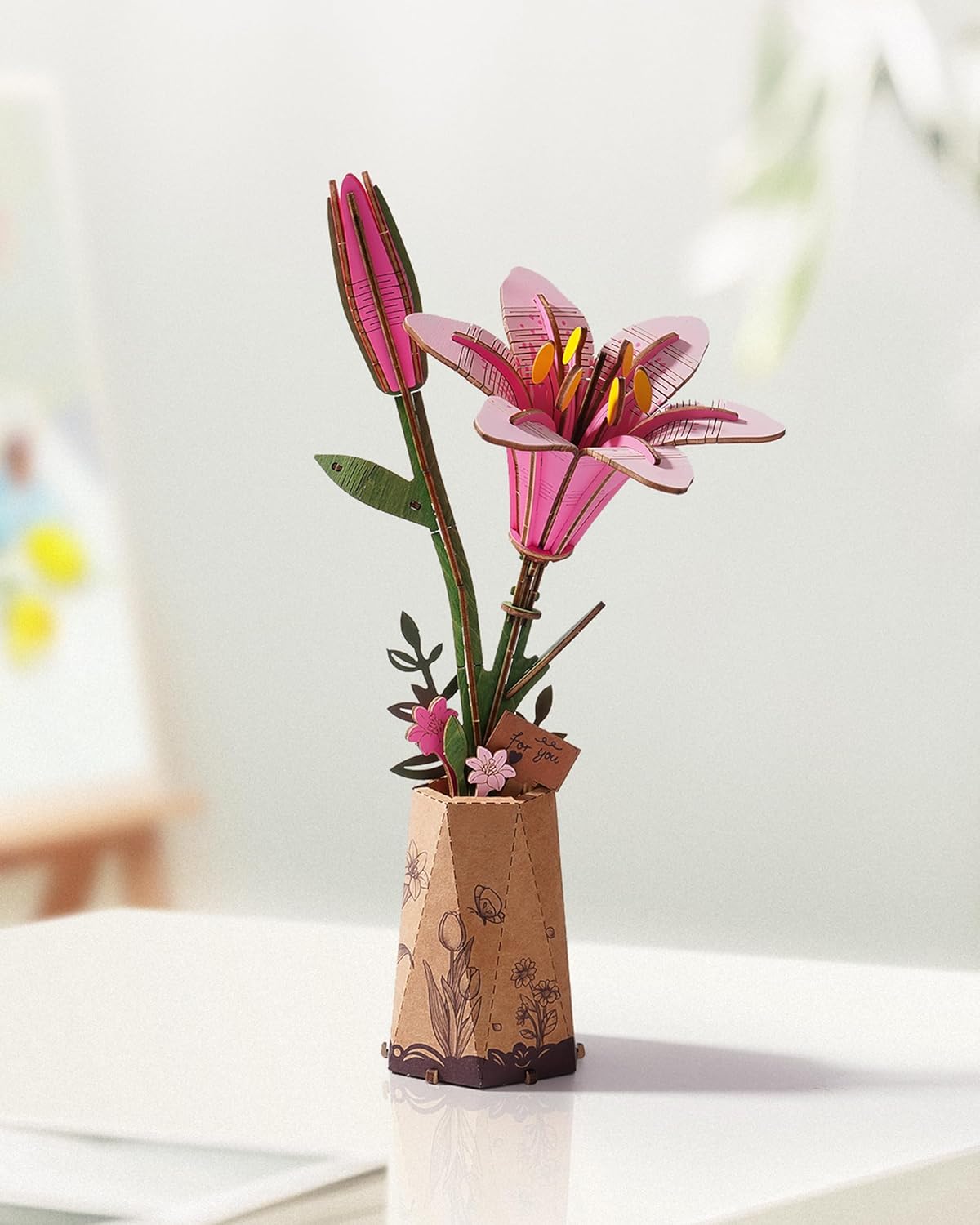 Blossom Bouquet Wooden 3D Puzzles