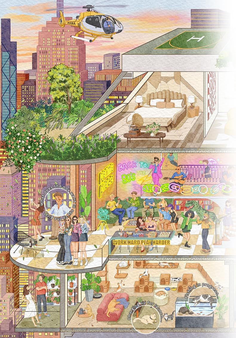 Building block 1000pcs jigsaw puzzle, 2025 new puzzle, Adult Puzzle, Cartoon Puzzle, jigsaw puzzles, momibook puzzle, puzzle 2000, Wonderful Tree House Expeditions
DIY Miniature Dollhouse
Rolife Cutebee HYUKBI DIY Booknook Dollhouse Kit 3D Wooden Puzzle
Micro Building Blocks Set
Blindbox plush cute toy