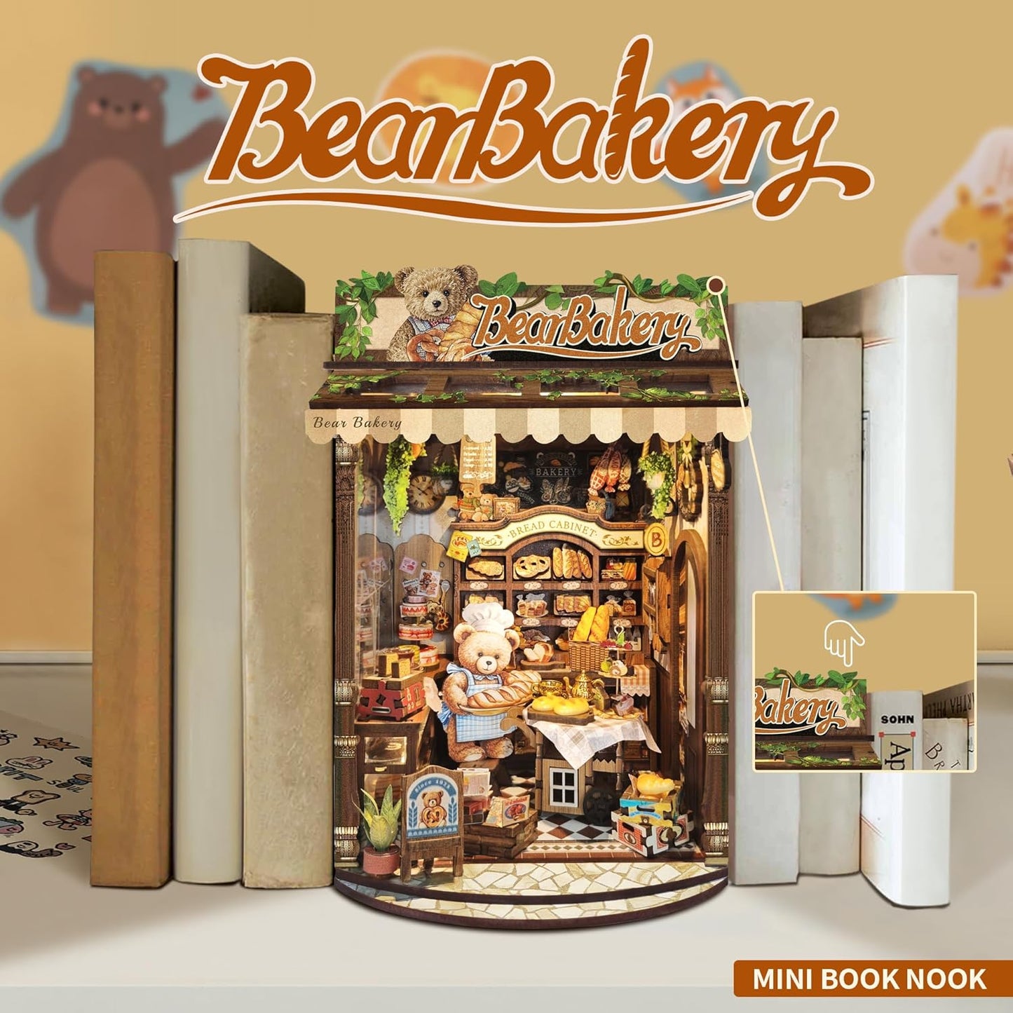Building block, 1000pcs jigsaw puzzle, 2025 new puzzle, Adult Puzzle, Cartoon Puzzle, jigsaw puzzles,, puzzle 2000, DIY Miniature Dollhouse, Rolife, Cutebee, HYUKBI, DIY Booknook, Bookend, Dollhouse Kit, 3D Wooden Puzzle, Micro Building Blocks Set, Christmas Holiday gift