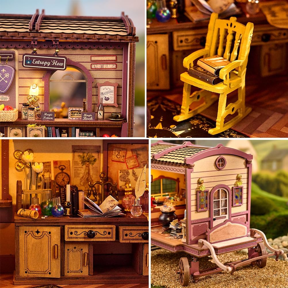 Building block, 1000pcs jigsaw puzzle, 2025 new puzzle, Adult Puzzle, Cartoon Puzzle, jigsaw puzzles,, puzzle 2000, DIY Miniature Dollhouse, Rolife, Cutebee, HYUKBI, DIY Booknook, Bookend, Dollhouse Kit, 3D Wooden Puzzle, Micro Building Blocks Set, Christmas Holiday gift