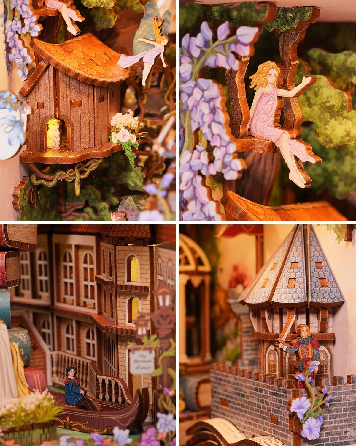 DIY Miniature Dollhouse
Rolife Cutebee HYUKBI DIY Booknook Dollhouse Kit 3D Wooden Puzzle
Micro Building Blocks Set
Blindbox plush cute toy