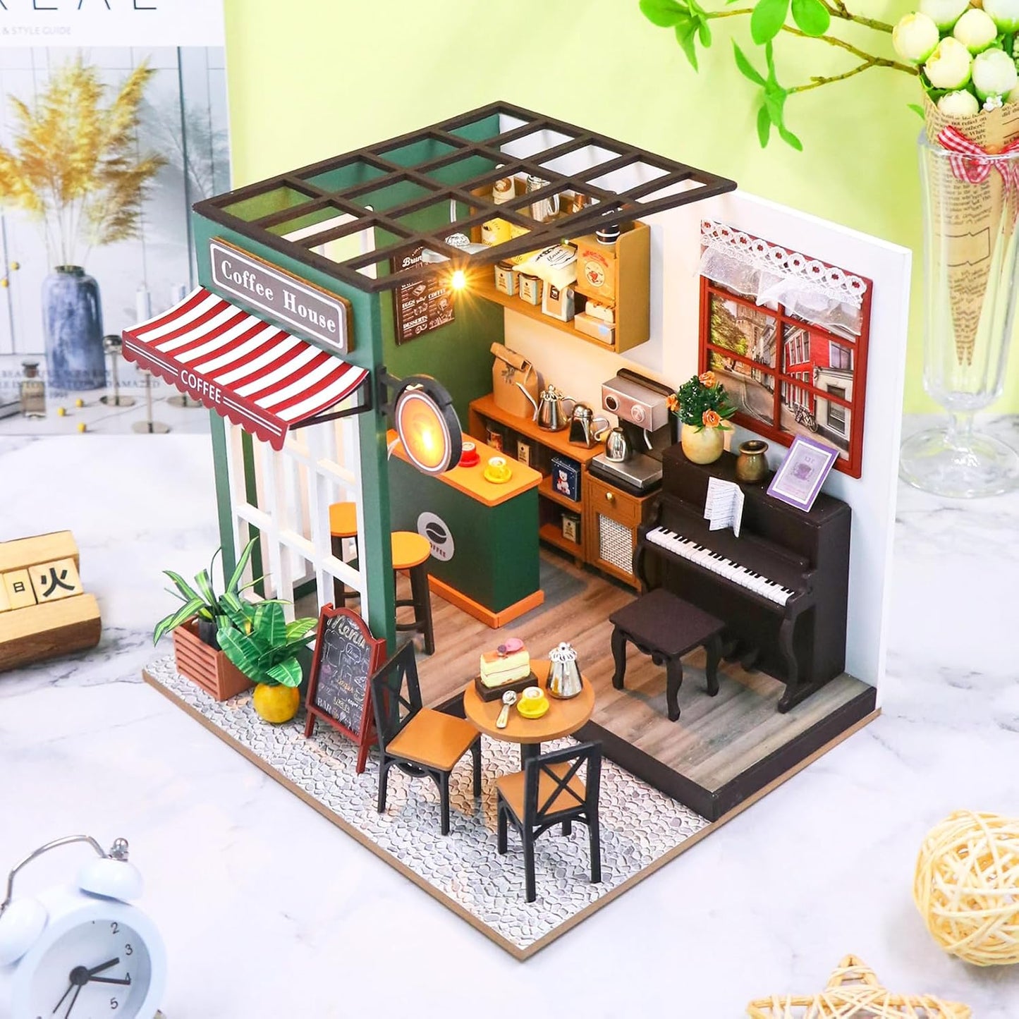 Building block, 1000pcs jigsaw puzzle, 2025 new puzzle, Adult Puzzle, Cartoon Puzzle, jigsaw puzzles,, puzzle 2000, DIY Miniature Dollhouse, Rolife, Cutebee, HYUKBI, DIYBooknook, Dollhouse Kit, 3D Wooden Puzzle, Micro Building Blocks Set