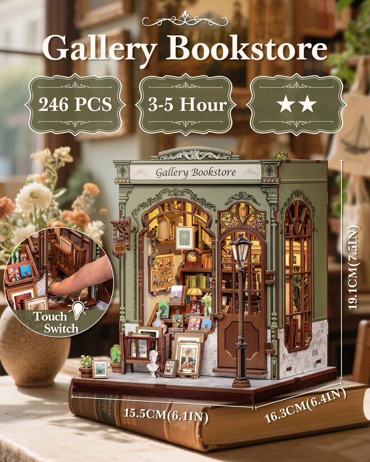Building block, 1000pcs jigsaw puzzle, 2025 new puzzle, Adult Puzzle, Cartoon Puzzle, jigsaw puzzles,, puzzle 2000, DIY Miniature Dollhouse, Rolife, Cutebee, HYUKBI, DIY Booknook, Bookend, Dollhouse Kit, 3D Wooden Puzzle, Micro Building Blocks Set, Christmas Holiday gift