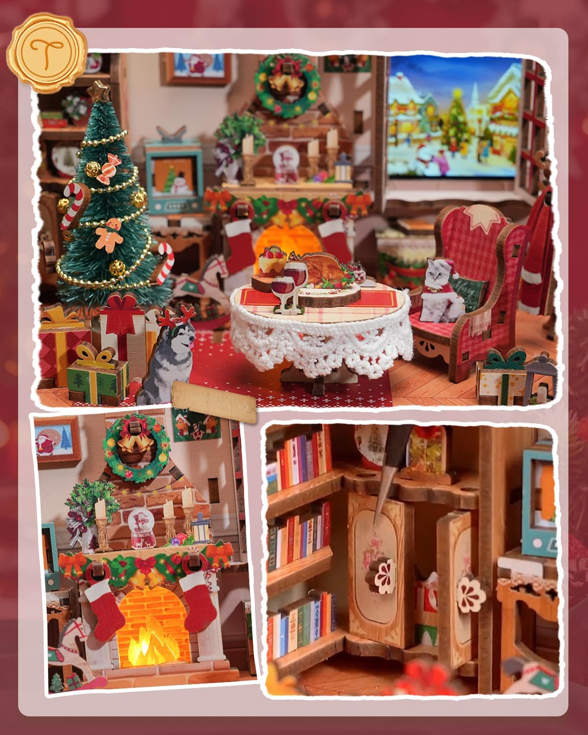 DIY Miniature Dollhouse
Rolife Cutebee HYUKBI DIY Booknook Dollhouse Kit 3D Wooden Puzzle
Micro Building Blocks Set
Blindbox plush cute toy