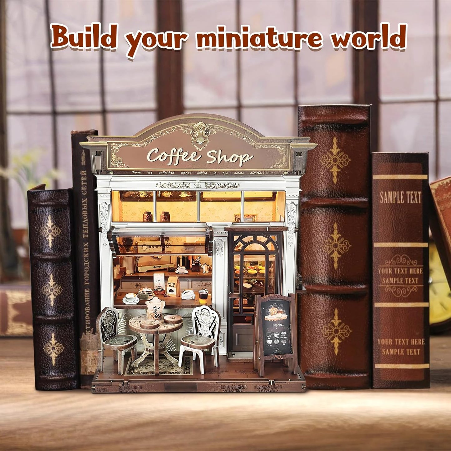 Building block, 1000pcs jigsaw puzzle, 2025 new puzzle, Adult Puzzle, Cartoon Puzzle, jigsaw puzzles,, puzzle 2000, DIY Miniature Dollhouse, Rolife, Cutebee, HYUKBI, DIY Booknook, Bookend, Dollhouse Kit, 3D Wooden Puzzle, Micro Building Blocks Set, Christmas Holiday gift