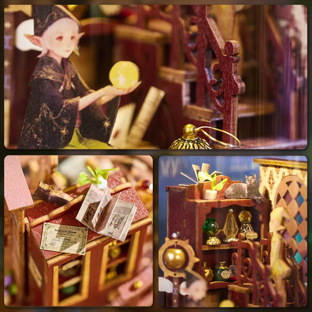 DIY Miniature Dollhouse
Rolife Cutebee HYUKBI DIY Booknook Dollhouse Kit 3D Wooden Puzzle
Micro Building Blocks Set
Blindbox plush cute toy
