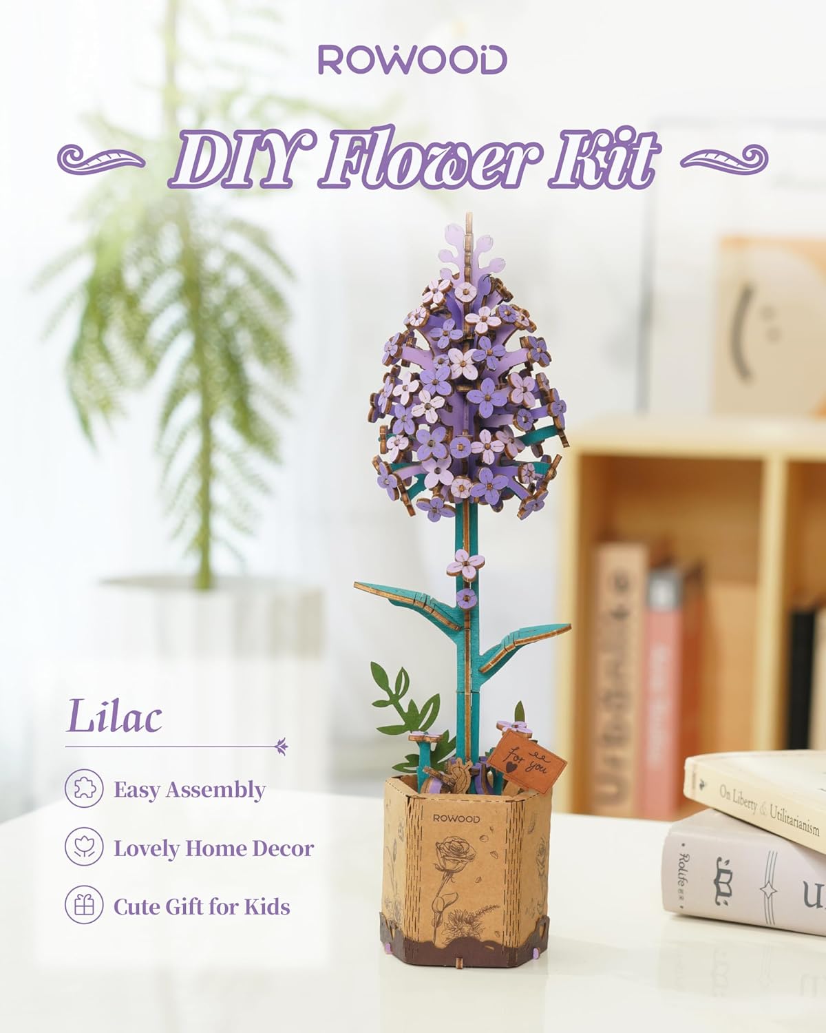 Blossom Bouquet Wooden 3D Puzzles