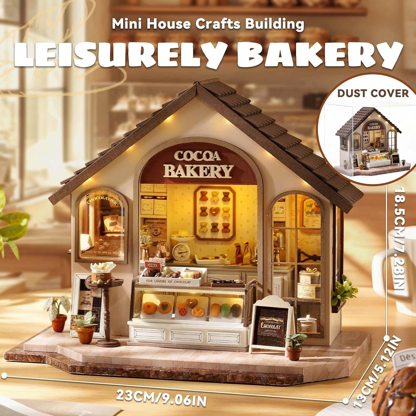 DIY Miniature Dollhouse
Rolife Cutebee HYUKBI DIY Booknook Dollhouse Kit 3D Wooden Puzzle
Micro Building Blocks Set