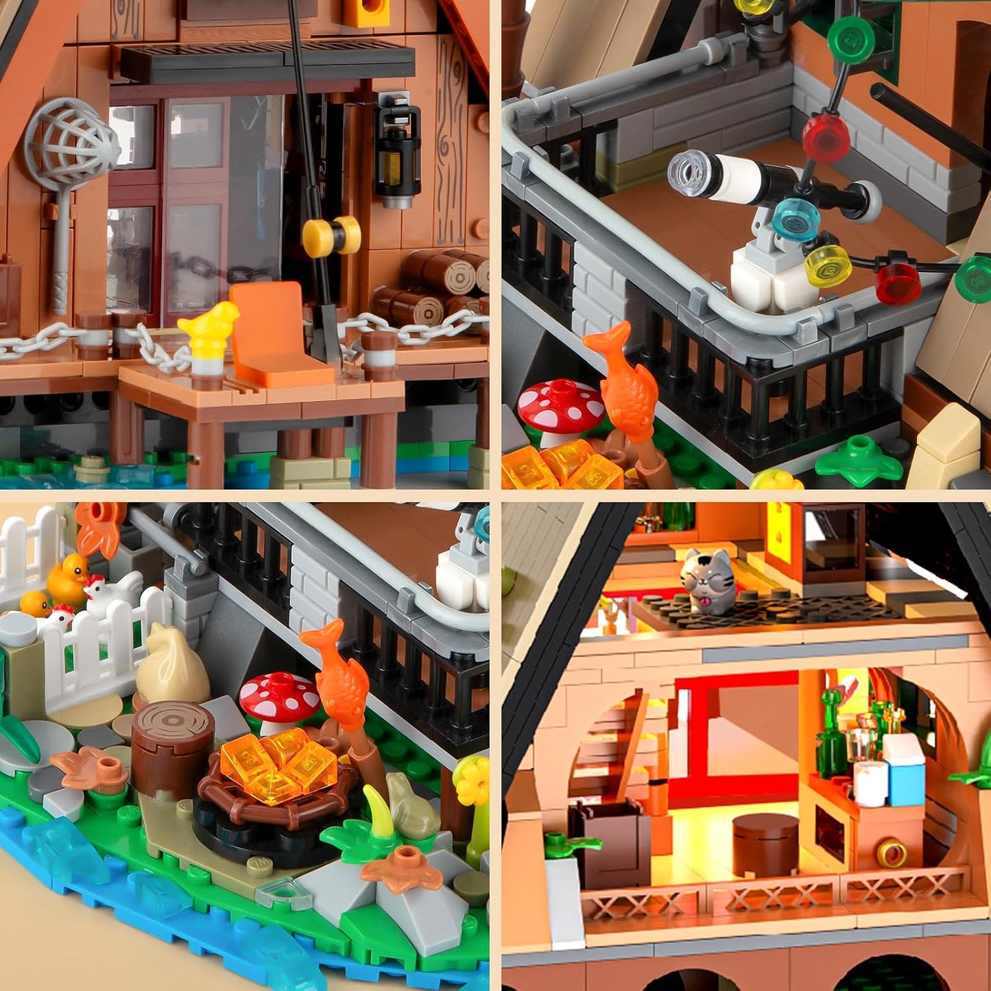 HYUKBI DIY Micro Building Blocks Set