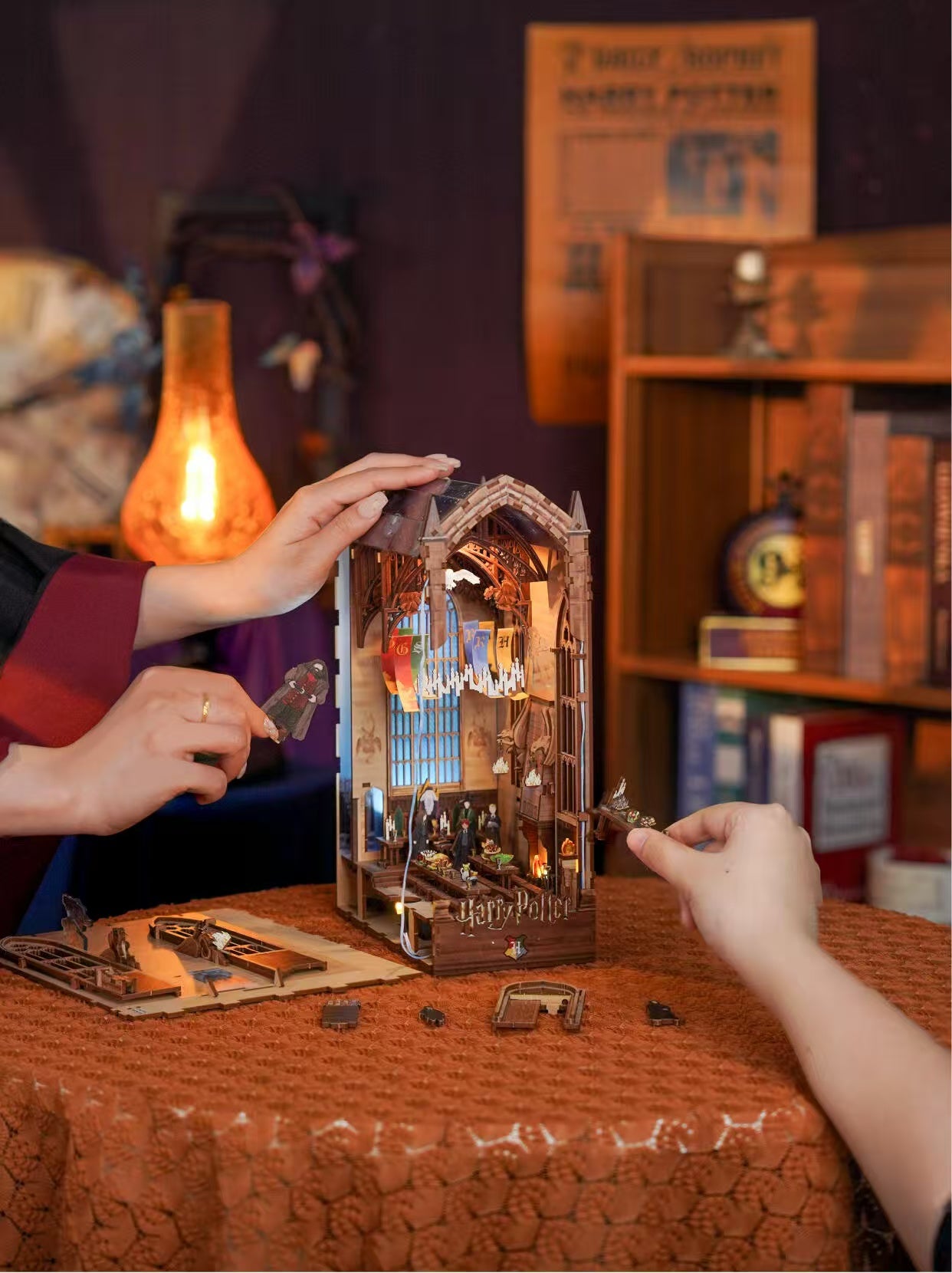 DIY Miniature Dollhouse
Rolife Cutebee HYUKBI DIY Booknook Dollhouse Kit 3D Wooden Puzzle
Micro Building Blocks Set
Blindbox plush cute toy
