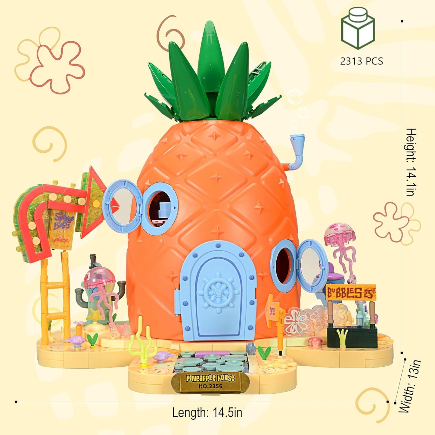 Sponge Bob Building block 1000pcs jigsaw puzzle, 2025 new puzzle, Adult Puzzle, Cartoon Puzzle, jigsaw puzzles, momibook puzzle, puzzle 2000, Wonderful Tree House Expeditions
DIY Miniature Dollhouse
Rolife Cutebee HYUKBI DIY Booknook Dollhouse Kit 3D Wooden Puzzle
Micro Building Blocks Set
Blindbox plush cute toy