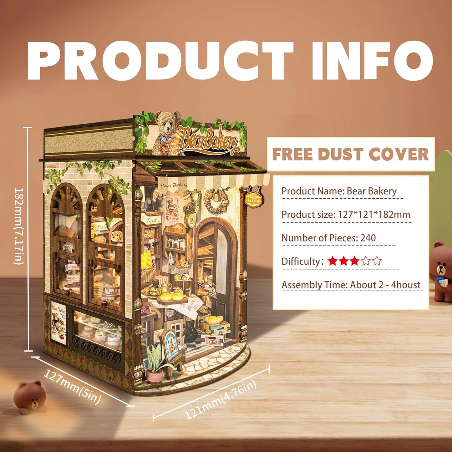 Building block, 1000pcs jigsaw puzzle, 2025 new puzzle, Adult Puzzle, Cartoon Puzzle, jigsaw puzzles,, puzzle 2000, DIY Miniature Dollhouse, Rolife, Cutebee, HYUKBI, DIY Booknook, Bookend, Dollhouse Kit, 3D Wooden Puzzle, Micro Building Blocks Set, Christmas Holiday gift