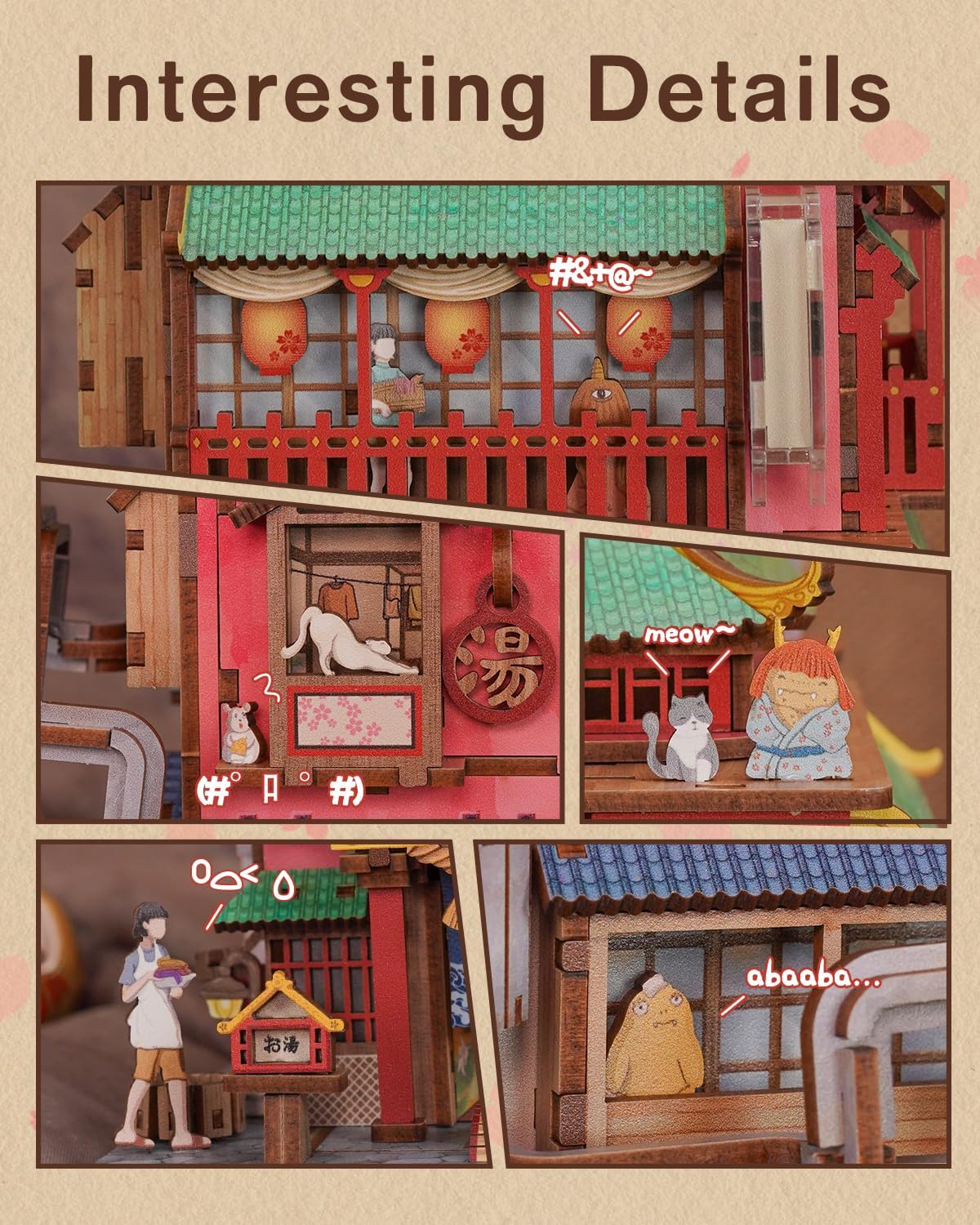 DIY Miniature Dollhouse
Rolife Cutebee HYUKBI DIY Booknook Dollhouse Kit 3D Wooden Puzzle
Micro Building Blocks Set
Blindbox plush cute toy