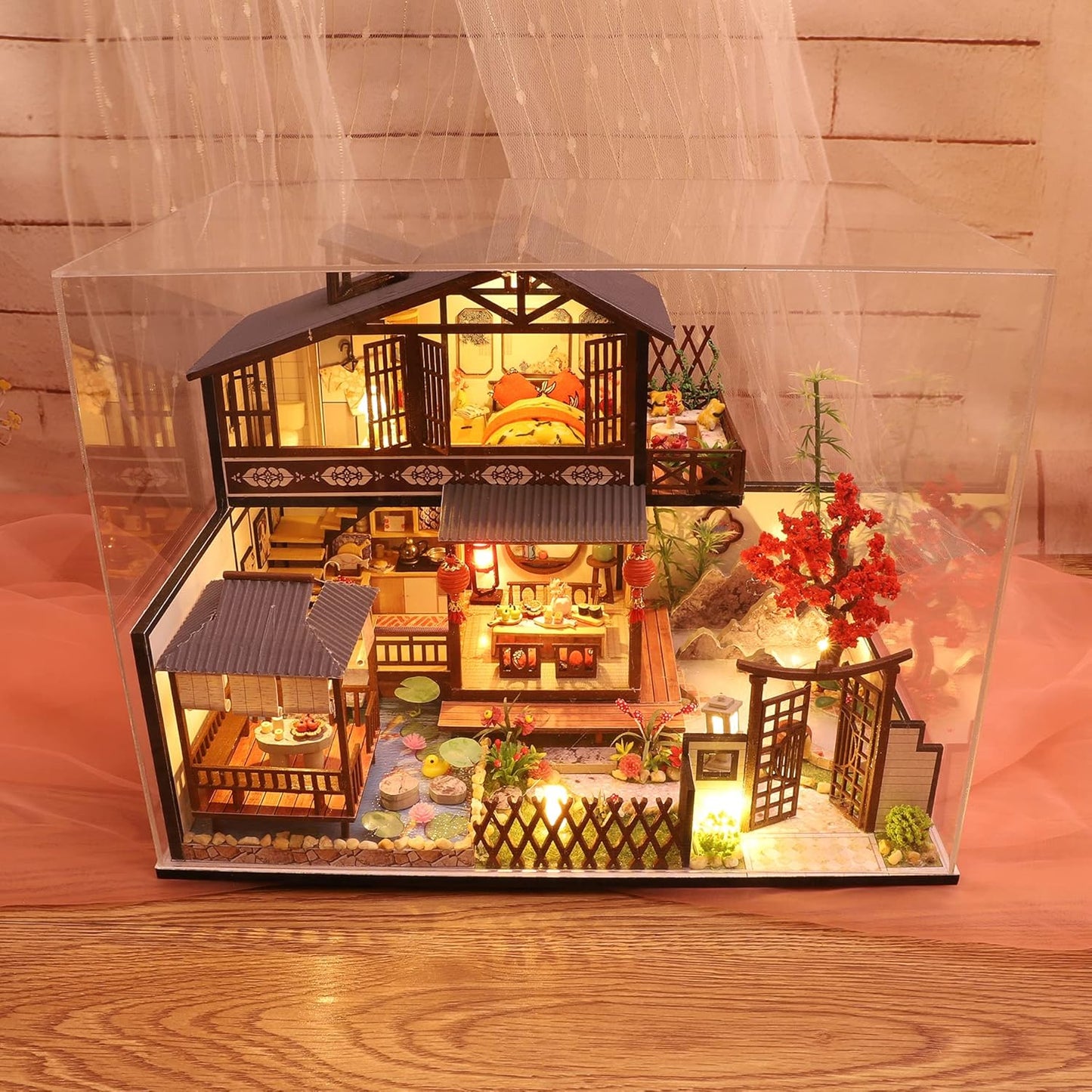 HYUKBI DIY Booknook Dollhouse Kit