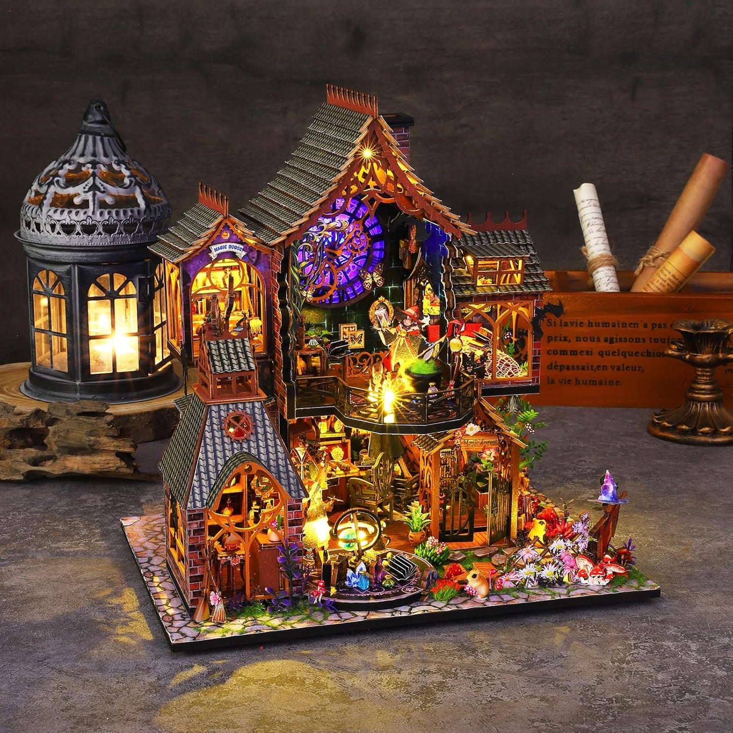 DIY Miniature Dollhouse
Rolife Cutebee HYUKBI DIY Booknook Dollhouse Kit 3D Wooden Puzzle
Micro Building Blocks Set
Blindbox plush cute toy
