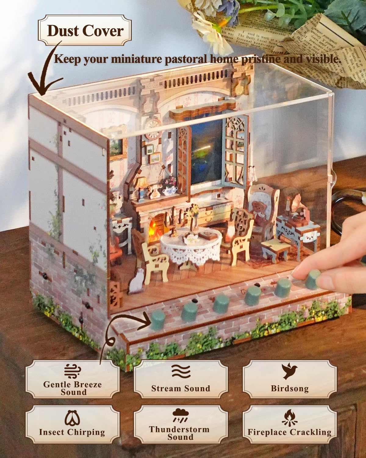 DIY Miniature Dollhouse
Rolife Cutebee HYUKBI DIY Booknook Dollhouse Kit 3D Wooden Puzzle
Micro Building Blocks Set
Blindbox plush cute toy