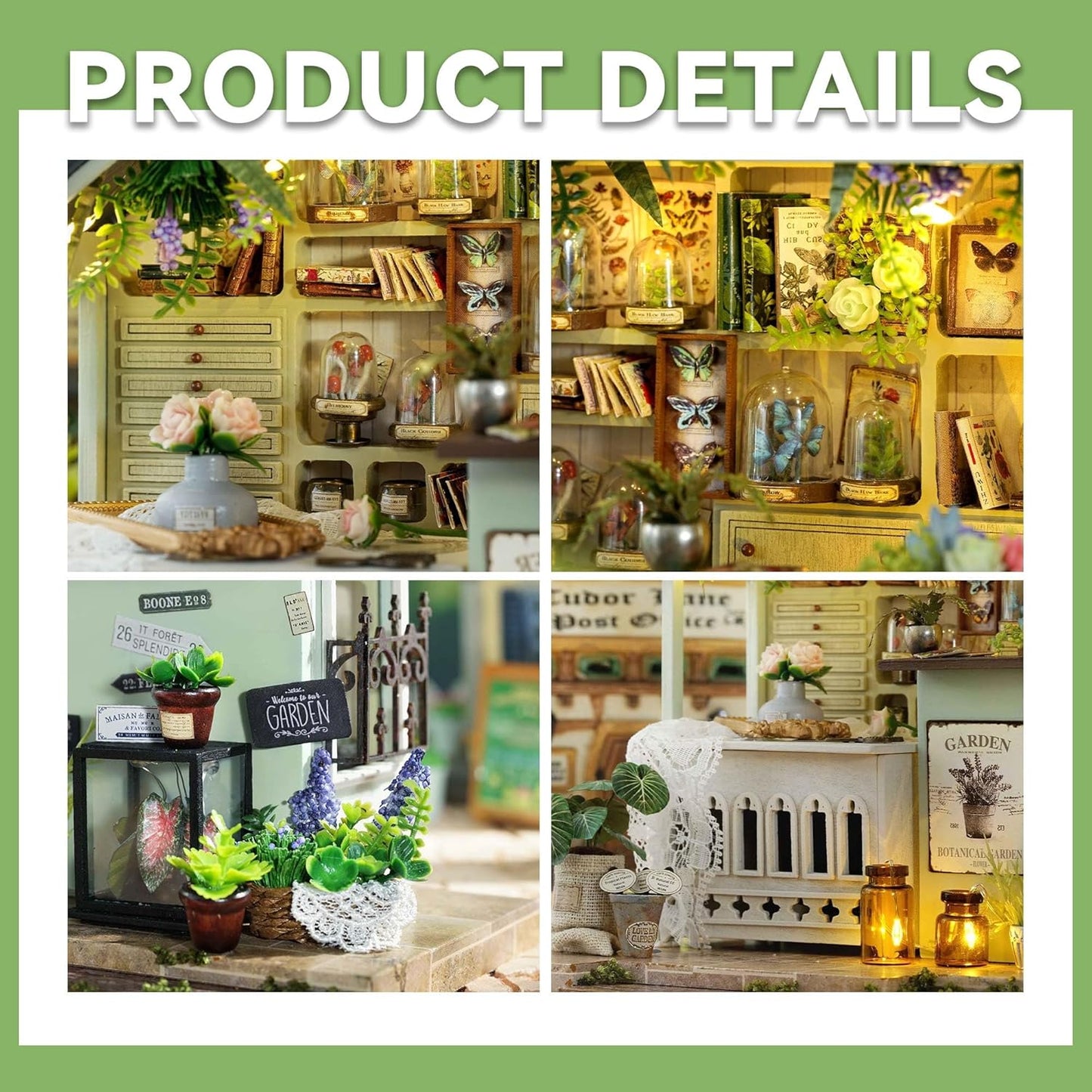 DIY Miniature Dollhouse
Rolife Cutebee HYUKBI DIY Booknook Dollhouse Kit 3D Wooden Puzzle
Micro Building Blocks Set