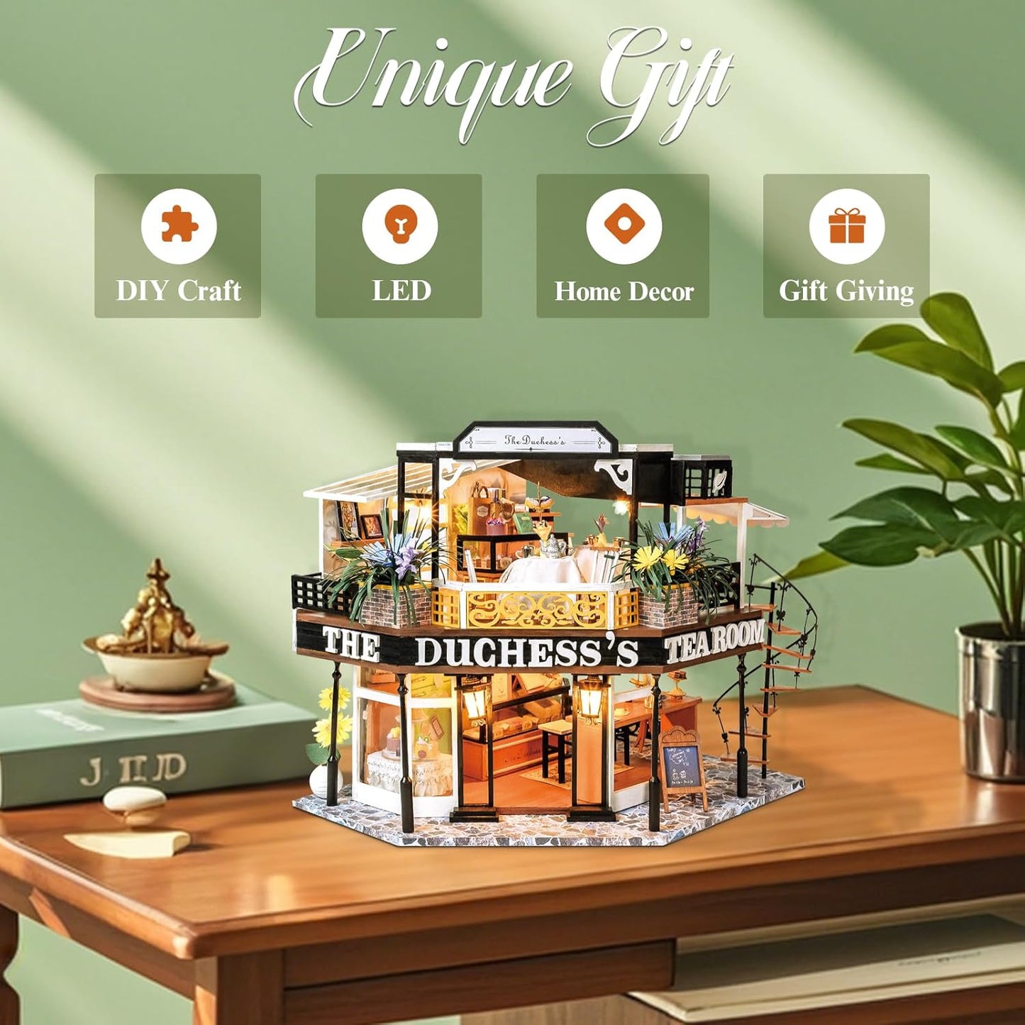 DIY Miniature Dollhouse
Rolife Cutebee HYUKBI DIY Booknook Dollhouse Kit 3D Wooden Puzzle
Micro Building Blocks Set
Blindbox plush cute toy
