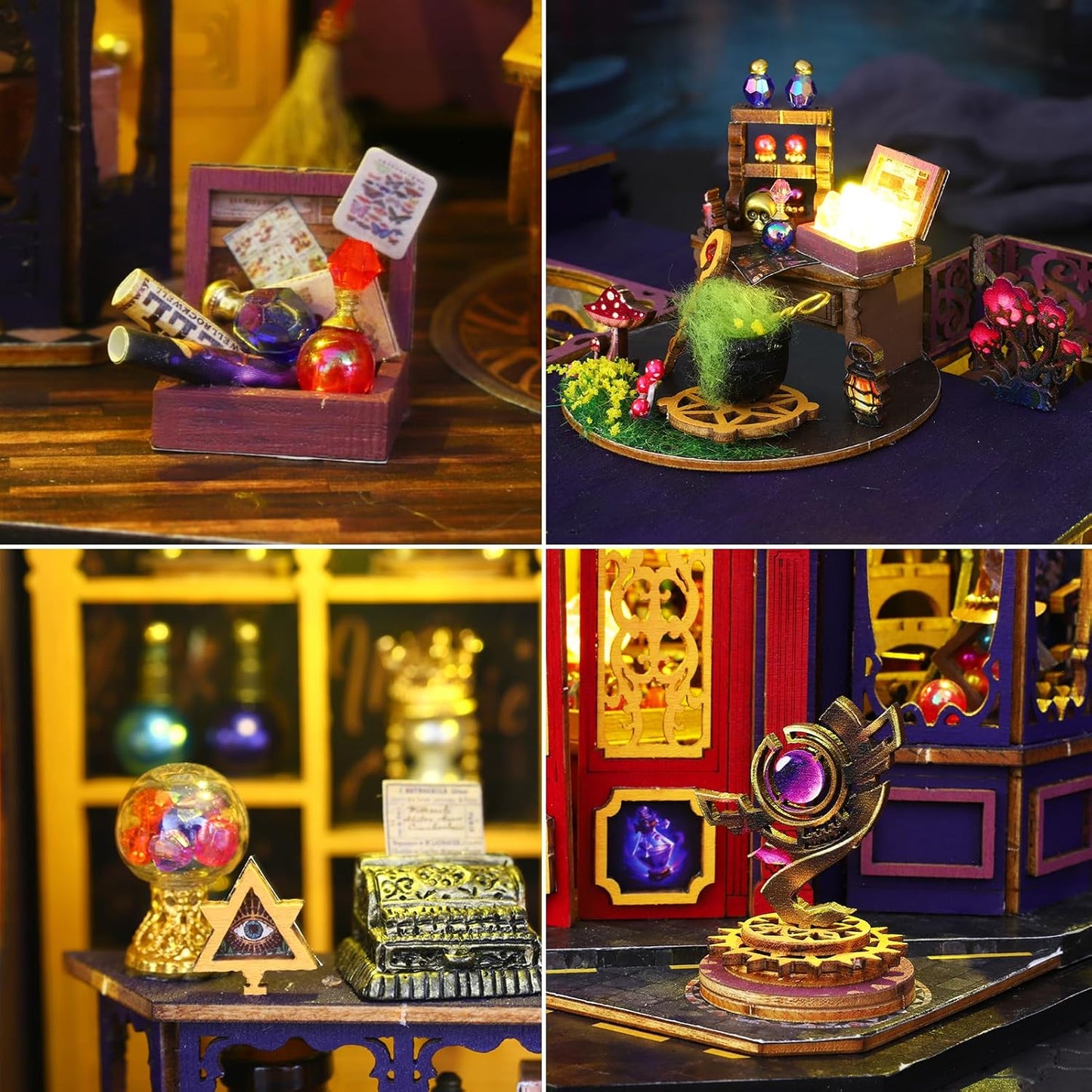 DIY Miniature Dollhouse
Rolife Cutebee HYUKBI DIY Booknook Dollhouse Kit 3D Wooden Puzzle
Micro Building Blocks Set