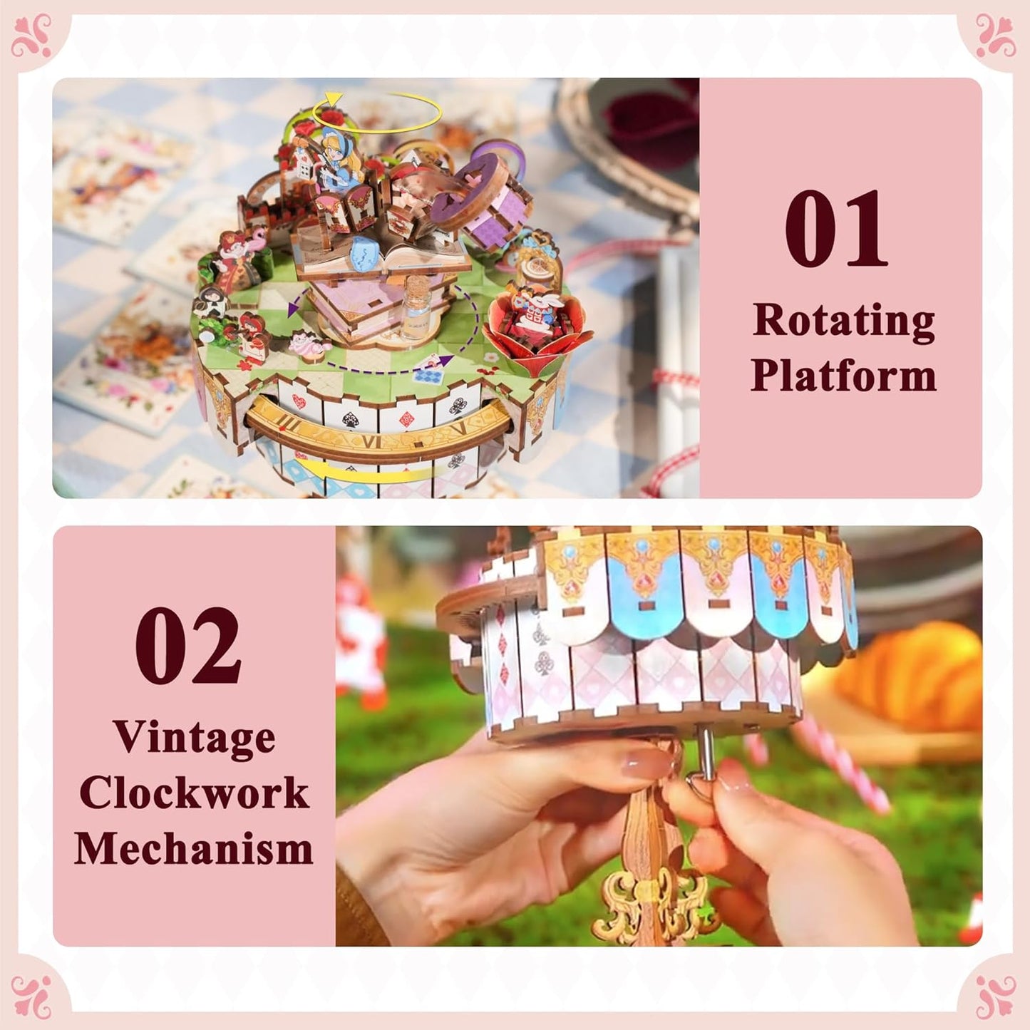 DIY Miniature Dollhouse
Rolife Cutebee HYUKBI DIY Booknook Dollhouse Kit 3D Wooden Puzzle
Micro Building Blocks Set
Blindbox plush cute toy
