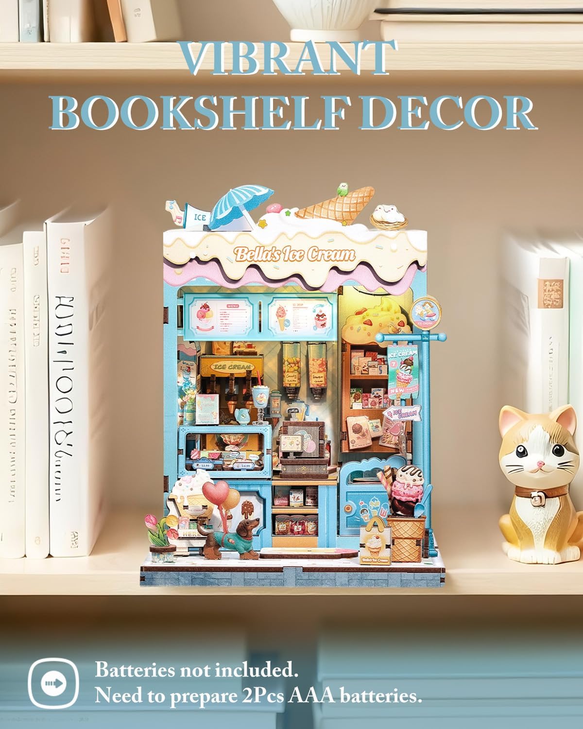 DIY Miniature Dollhouse
Rolife Cutebee HYUKBI DIY Booknook Dollhouse Kit 3D Wooden Puzzle
Micro Building Blocks Set
Blindbox plush cute toy
