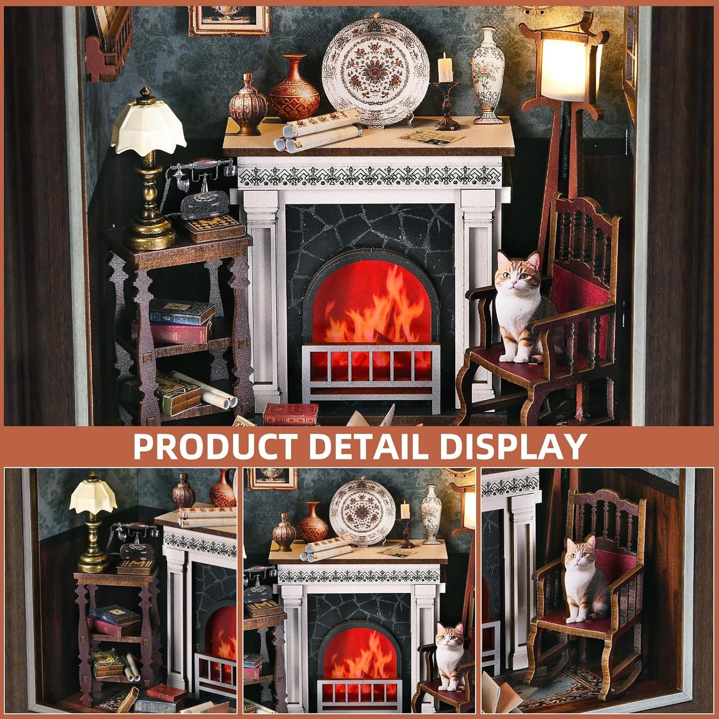 Building block, 1000pcs jigsaw puzzle, 2025 new puzzle, Adult Puzzle, Cartoon Puzzle, jigsaw puzzles,, puzzle 2000, DIY Miniature Dollhouse, Rolife, Cutebee, HYUKBI, DIY Booknook, Bookend, Dollhouse Kit, 3D Wooden Puzzle, Micro Building Blocks Set, Christmas Holiday gift