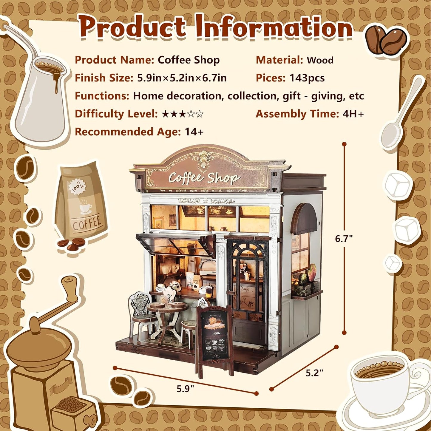 Building block, 1000pcs jigsaw puzzle, 2025 new puzzle, Adult Puzzle, Cartoon Puzzle, jigsaw puzzles,, puzzle 2000, DIY Miniature Dollhouse, Rolife, Cutebee, HYUKBI, DIY Booknook, Bookend, Dollhouse Kit, 3D Wooden Puzzle, Micro Building Blocks Set, Christmas Holiday gift