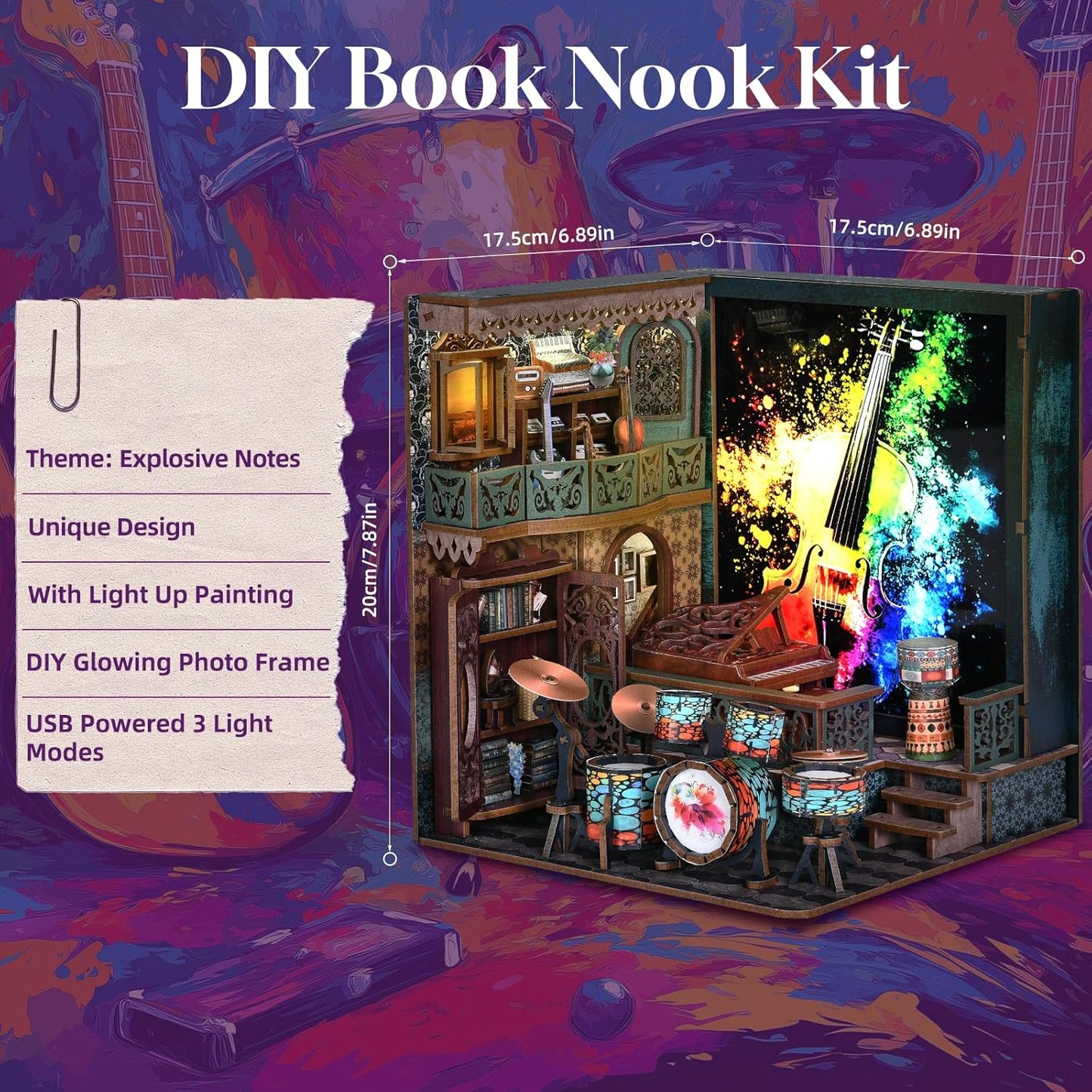 Building block, 1000pcs jigsaw puzzle, 2025 new puzzle, Adult Puzzle, Cartoon Puzzle, jigsaw puzzles,, puzzle 2000, DIY Miniature Dollhouse, Rolife, Cutebee, HYUKBI, DIY Booknook, Bookend, Dollhouse Kit, 3D Wooden Puzzle, Micro Building Blocks Set, Christmas Holiday gift